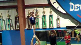 Devilrays stunt practice Halle Temple