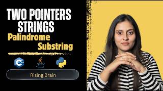 Palindromic Substrings | Count All Palindromes | Brute Force + Optimal (Python, C++, Java)