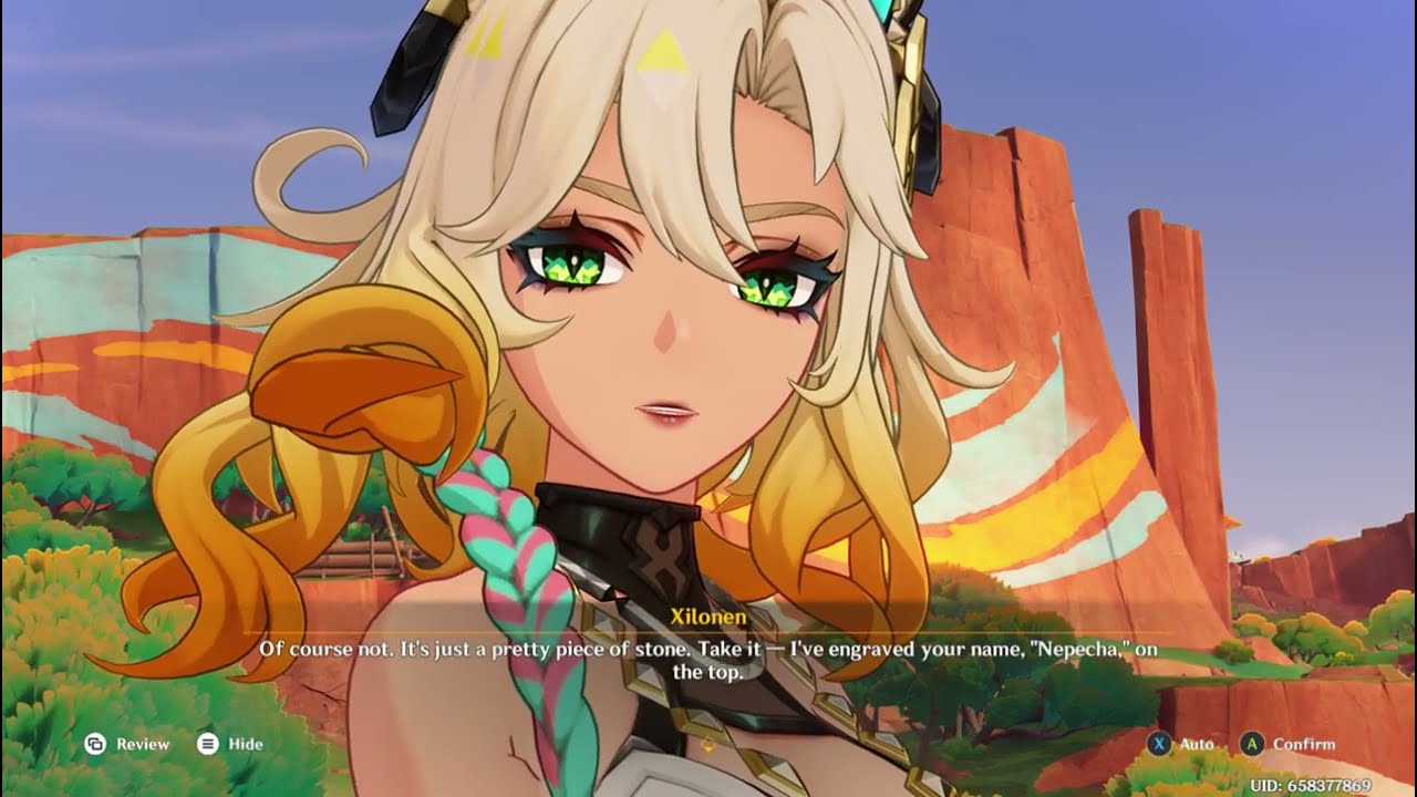 Xilonen and Traveler save Nepecha | Genshin Impact