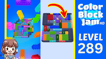 Color Block Jam Level 289 Solution Walkthrough