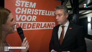 Chris Stoffer - SGP reageert op Verkiezingsuitslag 2025
