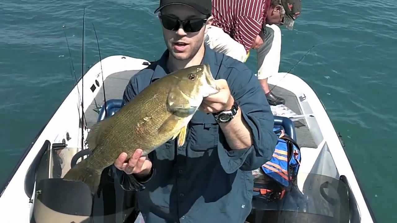 Catching Smallmouth Bass on Tube Jigs (RGFB isode 12) YouTube