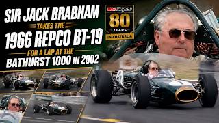 Sir Jack Brabham Drives the 1966 Repco BT-19 at Bathurst 2002 🏁
