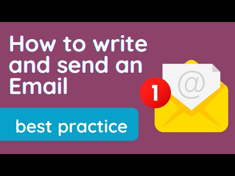 Send an e-mail ✅ tipps and example