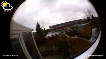 Weather timelapse of Wednesday 04 April 2018