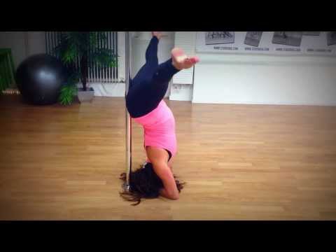 Studio Dancing Queen polefitness headstand tutorial