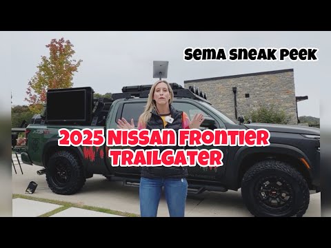 2025 Nissan Frontier PRO 4X - SEMA Sneak Peek! 👀