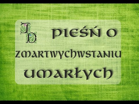 Pieśń o zmartwychwstaniu