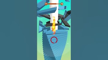 Stack Ball 3D - Level 77 - Funny Gameplay #shorts