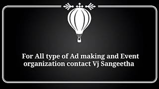 Step 1 Media Park Ad Making Sangeetha Emcee Ponnu