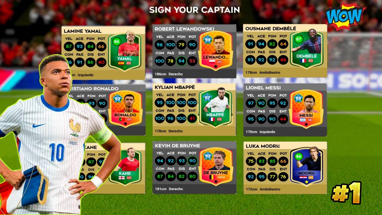 THE GREAT LEGENDARY BEGINNING WITH MBAPPE. IN DLS 26 FTG HD BRO 