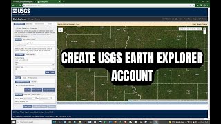 How To Create A Usgs Earth Explorer Account Easily