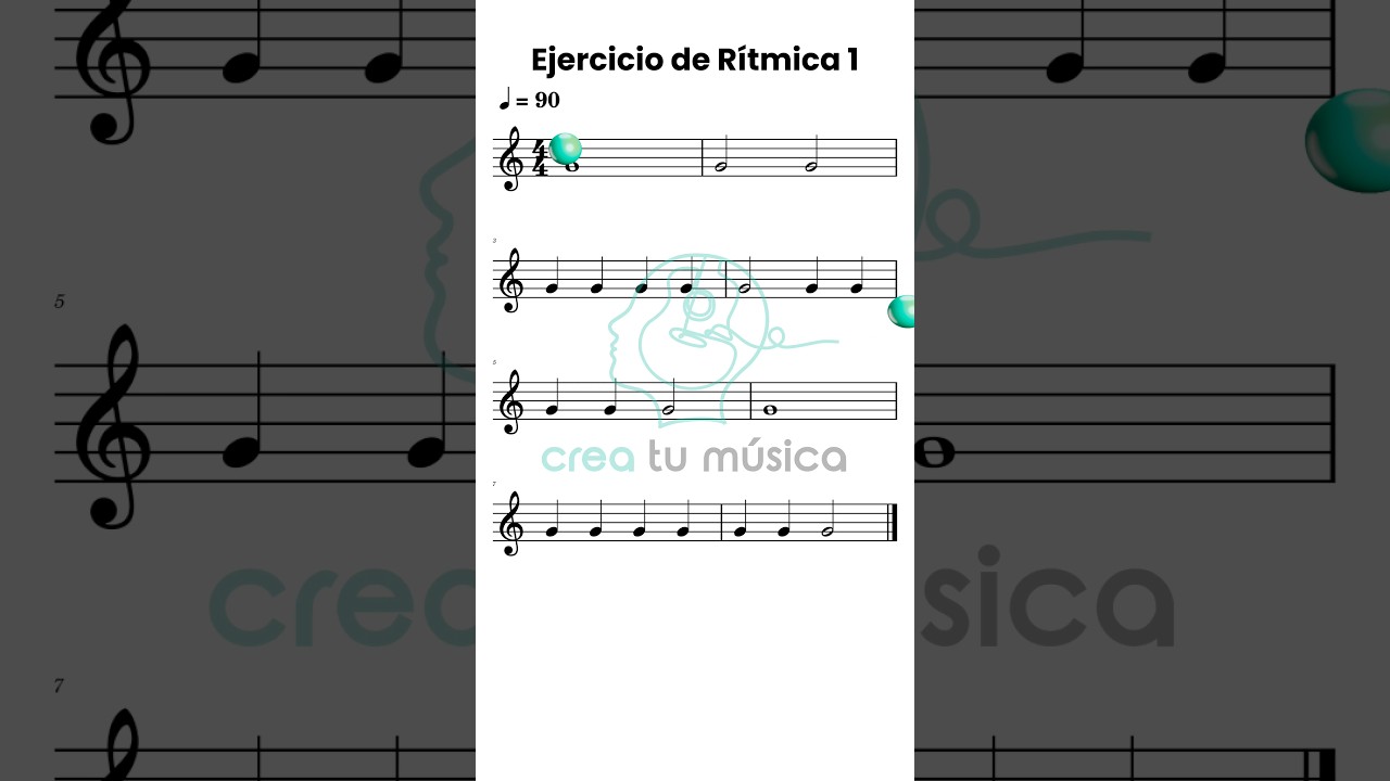 Ejercicio de Rítmica 1 - Lectura Rítmica (Rhythm Reading Practice)