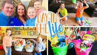 Day In The Life Vlog of a Stay at Home Mom | Easter Fun
