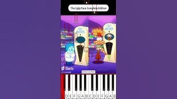 The Ugly Face Meter COMPLETE EDITION (SkinnyPale) Inside Out Animation - Octave Piano Tutorial