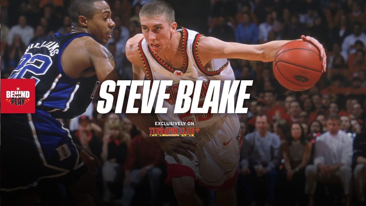 University of Maryland Terrapins Nike Elite Steve Blake Throwback