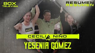 RESUMEN | Yesenia ‘La Niña’ Gómez vs Cecilia Niño | Peso Mosca | TUDN