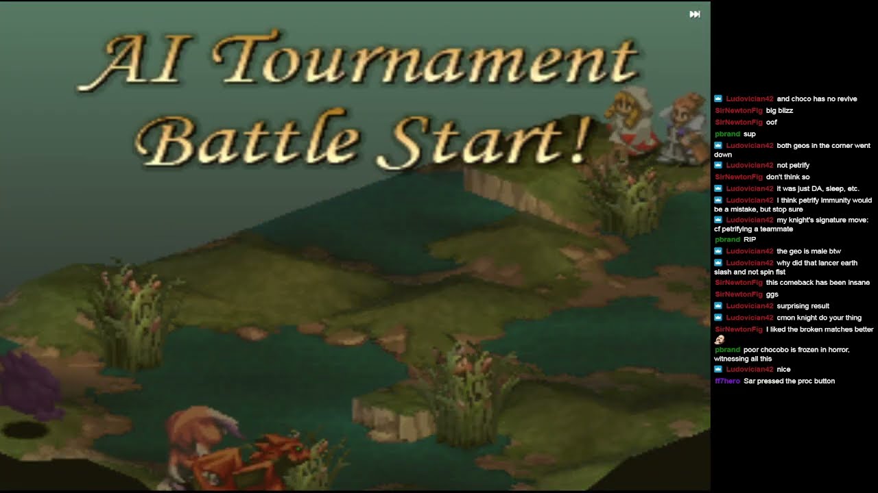[February 2023] Final Fantasy Tactics AI Tournament