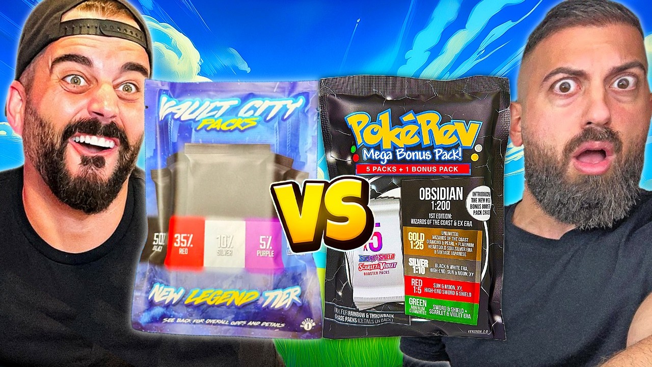 PokeRev's 7.0 Mystery Packs Showdown with Pokevault's Legend Packs