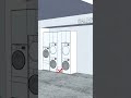 Design schemes for several laundry cabinets，Which design is the most practical?