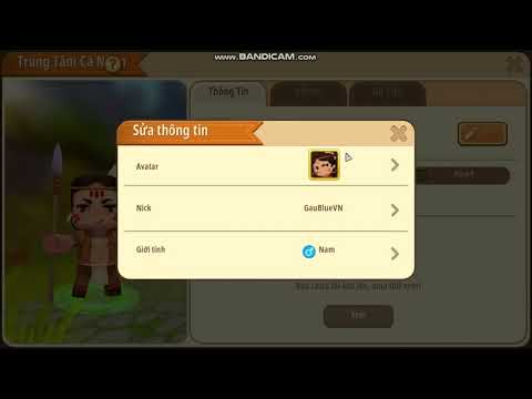 Cach Doi Ten Trong Mini World Cho PC - GauBlueVN