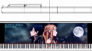[Black MIDI] Black Score - Sword Art Online OP/LiSA - Crossing Field ~205K Notes