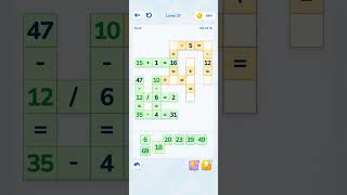 Math Crossword - Level 37 #mathspuzzle #mathsquiz #mathsshorts #mathskills #mathsclass #mathstricks