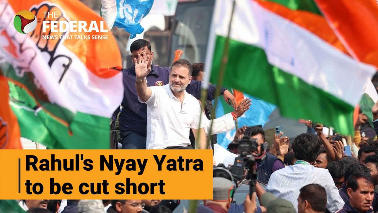 Rahul leaves for farmers' protest in Delhi; Nyay Yatra schedule curtailed | The Federal