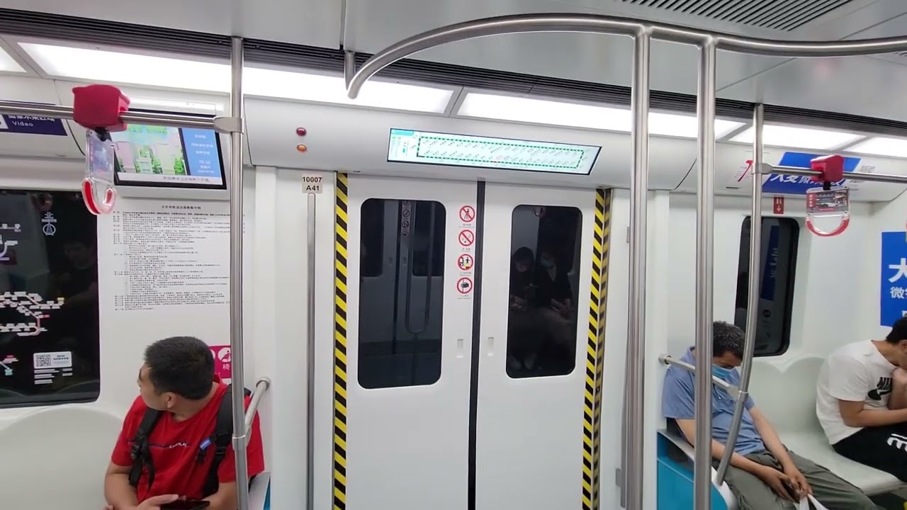[空鐵樞紐]北京地鐵10號線(內環運行)行車片段 Beijing Metro Line 10(Inner Loop)