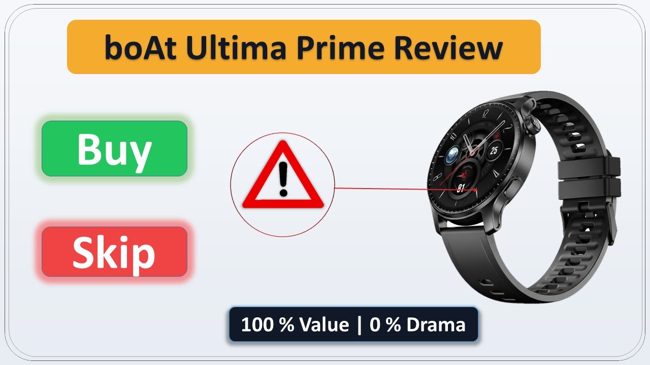 Обзор умных часов boAt Ultima Prime 🔥 | Характеристики, батарея, дисплей и честное мнение |