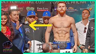 #CaneloGGG Did Canelo Alvarez cheat in the Weigh In? (Canelo vs Golovkin)