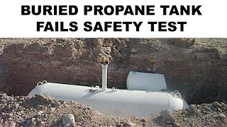 Propane Tank Test Failed  Red Tagged