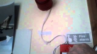 Mini fire alarm test 12