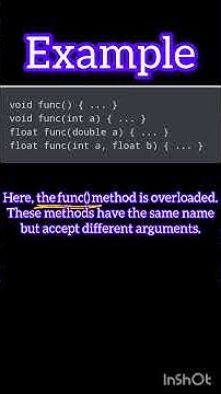 What is Method Overloading? | Java Interview Question #selflearn # ...