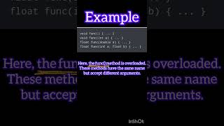 What is Method Overloading? |  Java Interview Question #selflearn #interviewquestion #oopsconcept