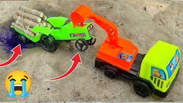Diy Tractor Stuck In Mud Mini Science Project || Part-4 Anshdeep Experiment💥