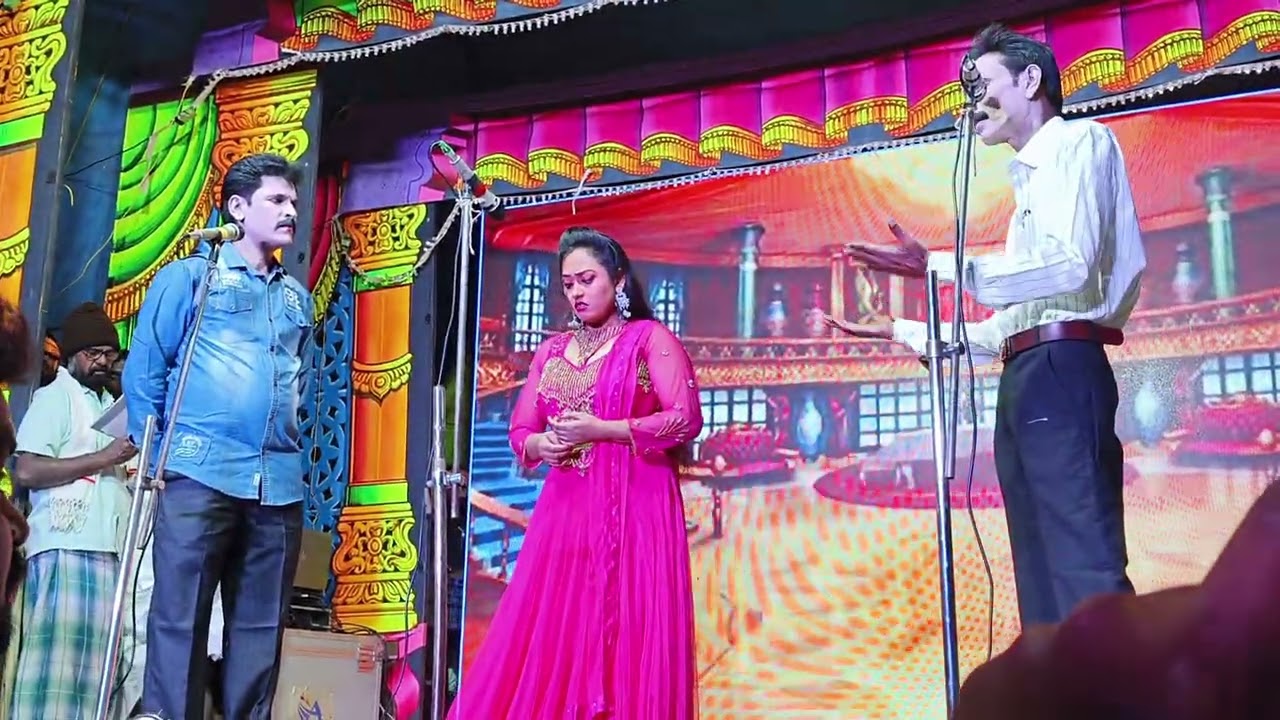 ಮಲ್ಲೂರಹಳ್ಳಿಯಲ್ಲಿ ರಕ್ತ ಸಿಂಧೂರ ನಾಟಕದಲ್ಲಿ ಜಯಣ್ಣ ಮಾವ ಹಾಗೂ ಸಿದ್ದಣ್ಣ 