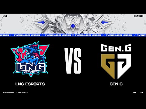 LNG vs. GEN | Worlds Group Stage Day 1 | LNG Esports vs. Gen.G (2021)