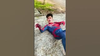 Strange pregnancy | Spiderman's pregnancy gave birth to a superhero #shorts #funny #youtubeshorts