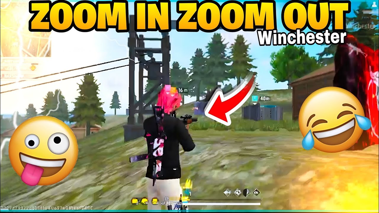 Zoom in Zoom out With Winchester gun op level kills 😅