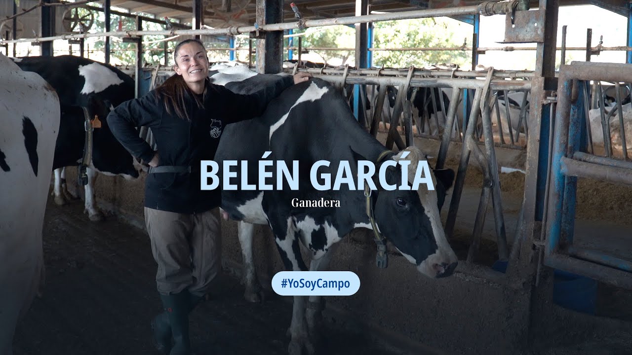 Belén García, ganadera en El Moro del Castillo