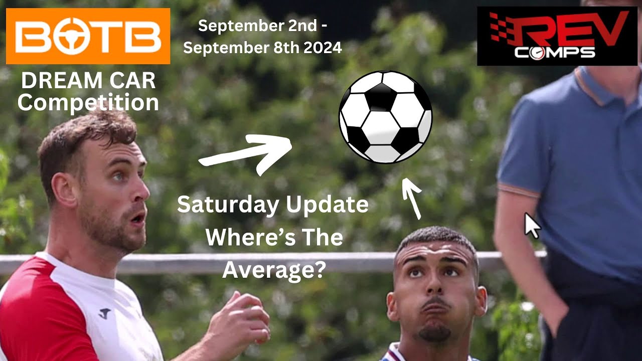 BOTB Dream Car - Saturday update - 7th September 2024 - Where's The ...