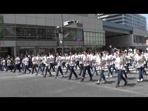 2019 第13回 銀座柳まつり パレード //  練馬区中学校・高等学校合同バンド