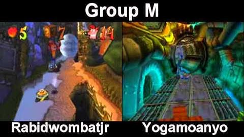 IAS5 Round 1, Group M - Rabidwombatjr vs Yogamoanyo - Crash Bandicoot 2 [2/2]