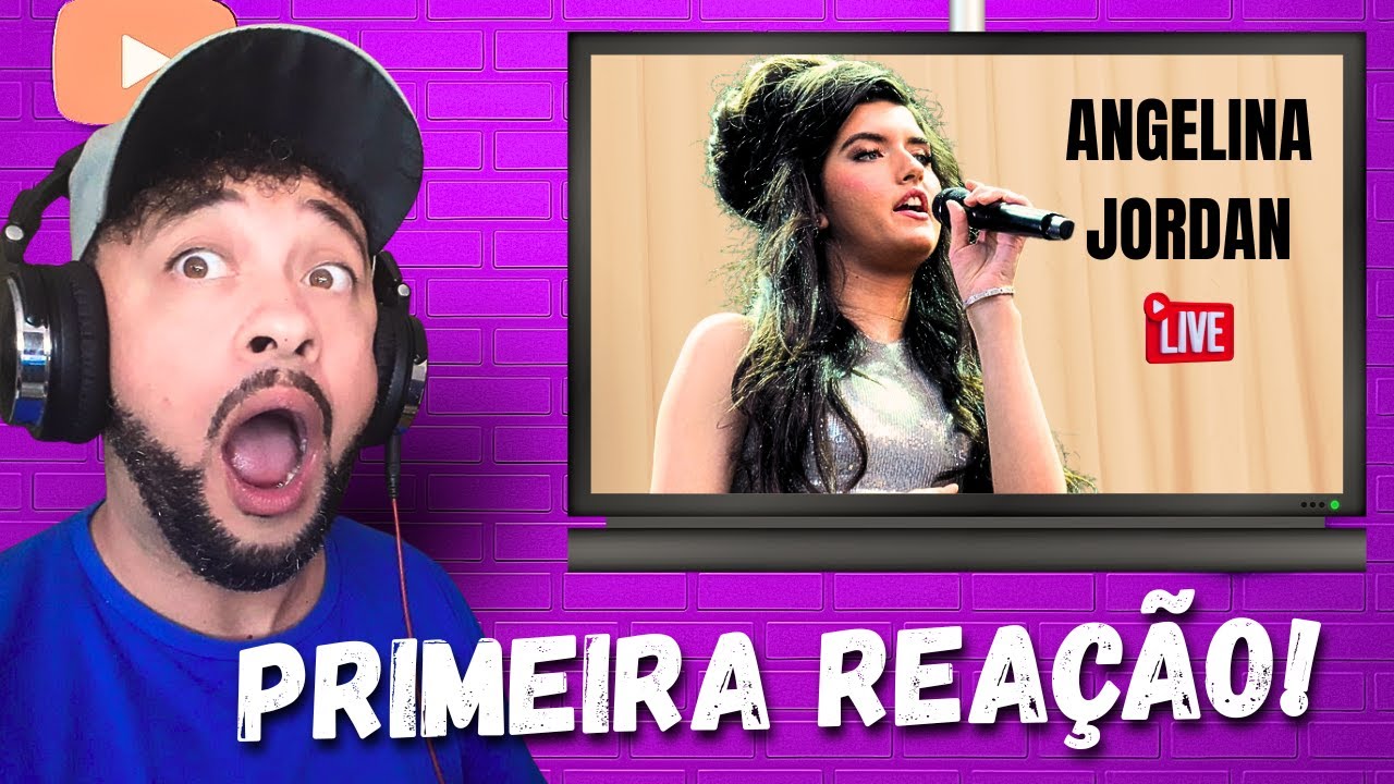 🎤😀REAÇÃO A ANGELINA JORDAN - IMPRESSIONA AO VIVO | 19 anos e uma voz IMPACTANTE! ❤️‍🔥