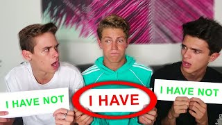 Ben Azelart! NEVER HAVE I EVER w Brent Rivera and Caleb Burton