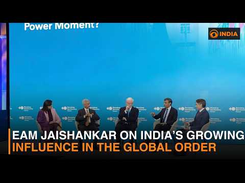 EAM S. Jaishankar Rejects Middle Power Label for India at Bloomberg Forum