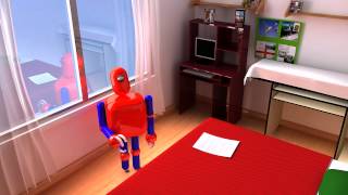 Mr. Robot in my bedroom - 3DS Max Test