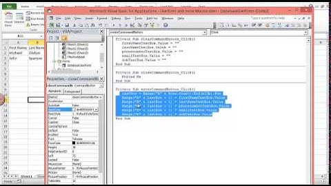 Video 24: Userform and more Macros
