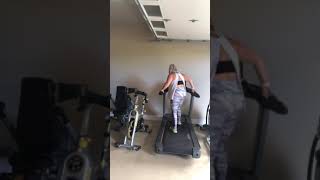 side shuffle on treadmill